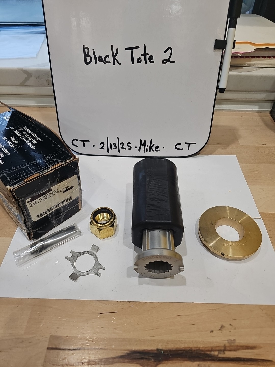 MERCURY QUICKSILVER FLO-TORQ II HUB ASSEMBLY KIT 835257Q 1 MARINE - Image 3