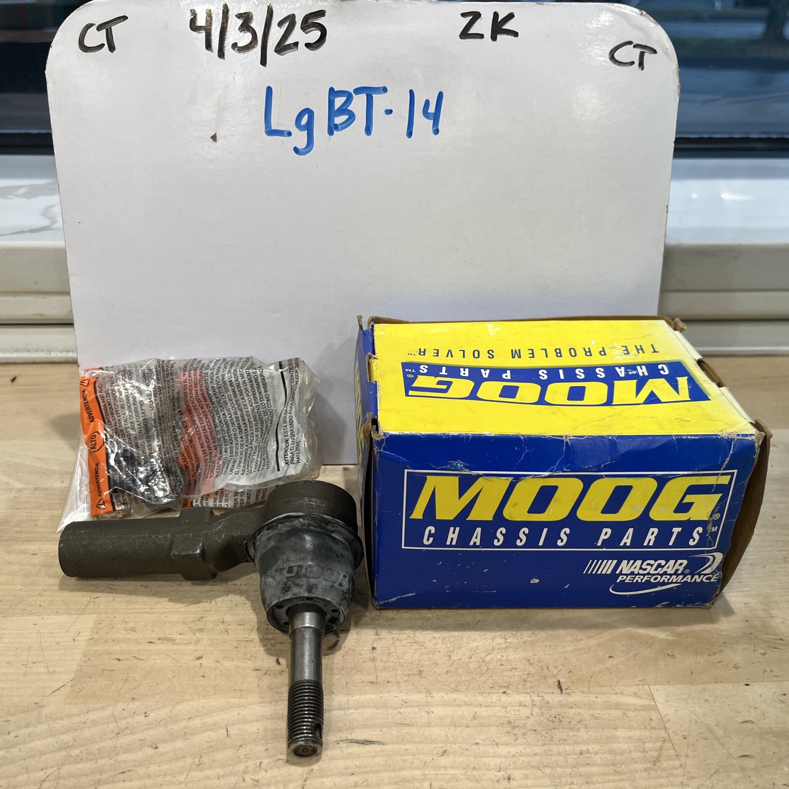MOOG ES3460 Outer Tie Rod End
