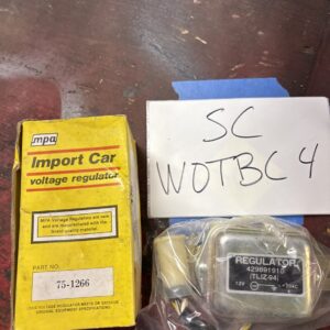 MPA Import Car Voltage Regulator Vintage 75-1266 / 429891910