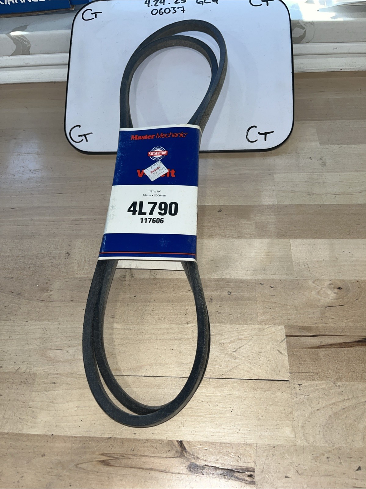 Master Mechanic 4L790 V-Belt, 79" x 1/2", 13 x 2007mm