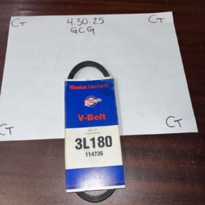 Master Mechanic V-BELT 114736 3/8" x 18" 3L180