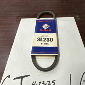 Master Mechanic V-Belt 114785 3/8"x 23" 3L230