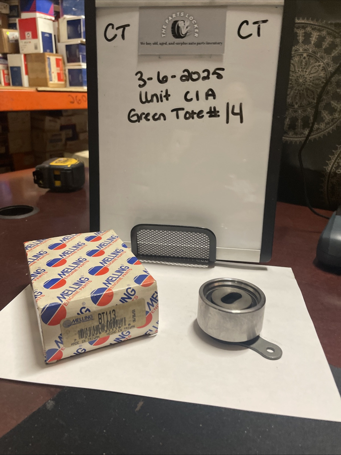 Melling BT113 Timing Belt Tensioner