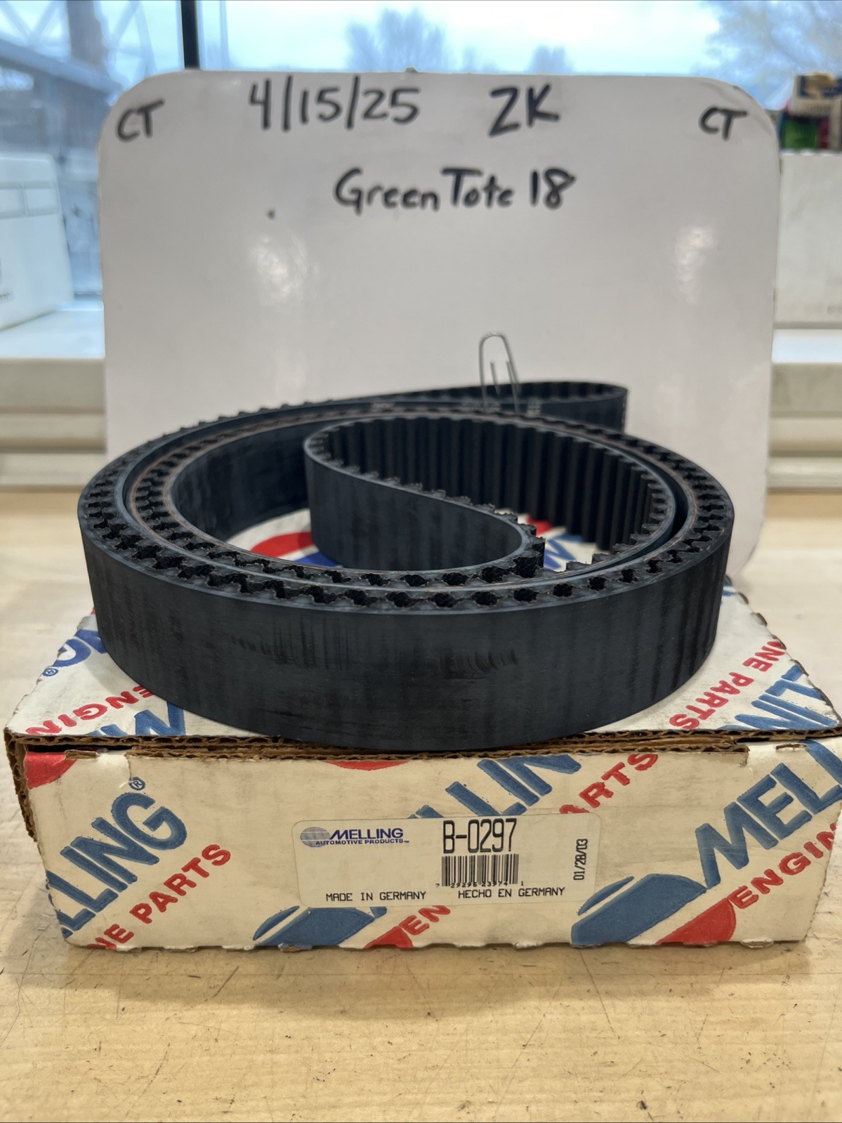 Melling Timing Belt B-0297 - Image 3