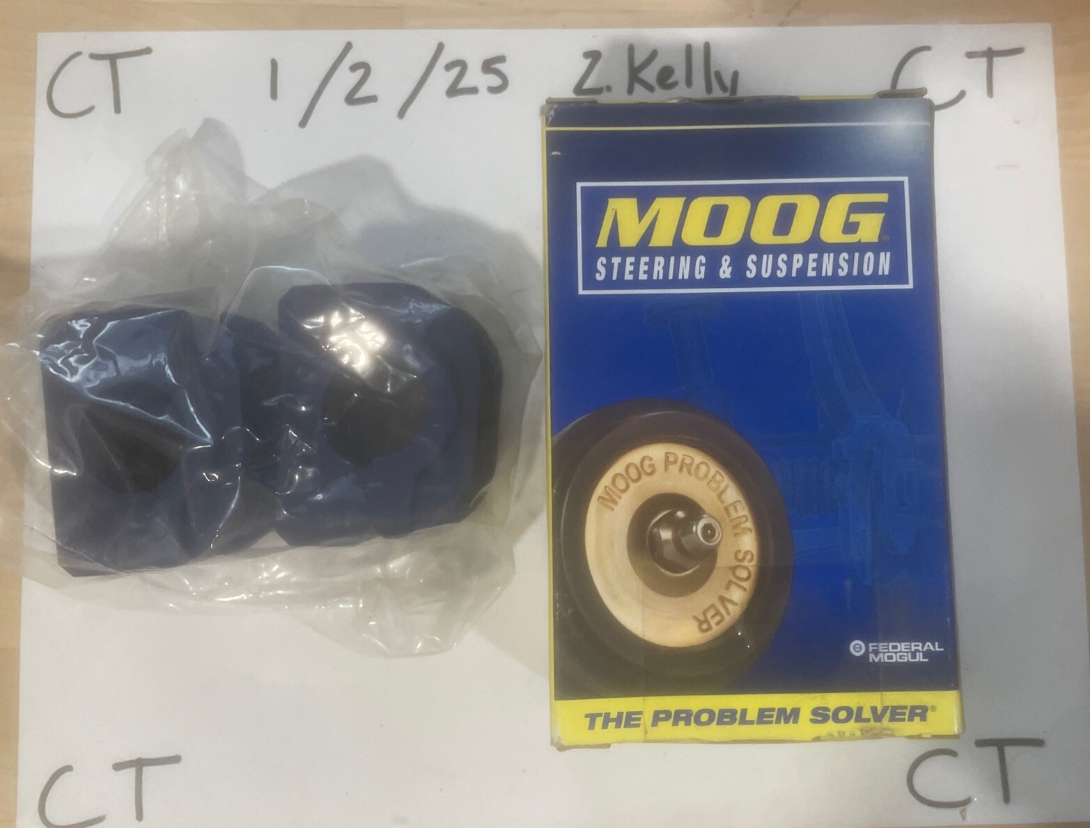 Moog K7367 Suspension Stabilizer Bar Bushing Kit - Front - Image 3