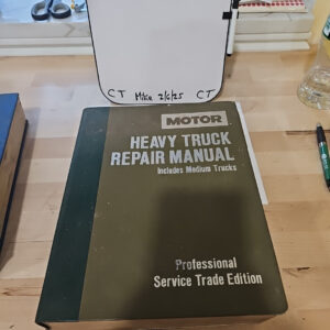 Motor Heavy Truck Repair Manual Professional Service Trade Edition 77-85 2nd Ed.
