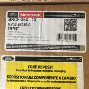 Motorcraft BRCF-364 / Genuine Ford GB5Z-2B120-A Caliper Assembly Brake Less Pad