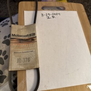 Motorcraft Belt Jr-376 Nos OEM Genuine Ford