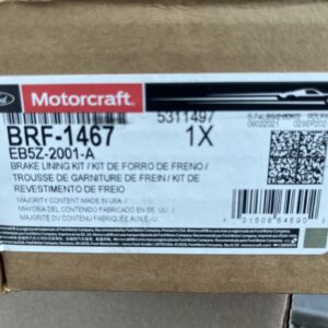 Motorcraft Front Disc Brake Pad BRF-1467 / Ford EB5Z-2001-A