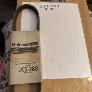 Motorcraft JK5-280, E1FZ-8620-S Belt NOS