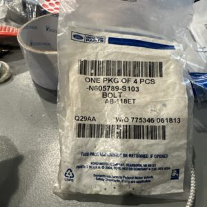 N605789-S103 Ford Bolt quantity of 4 NEW OEM
