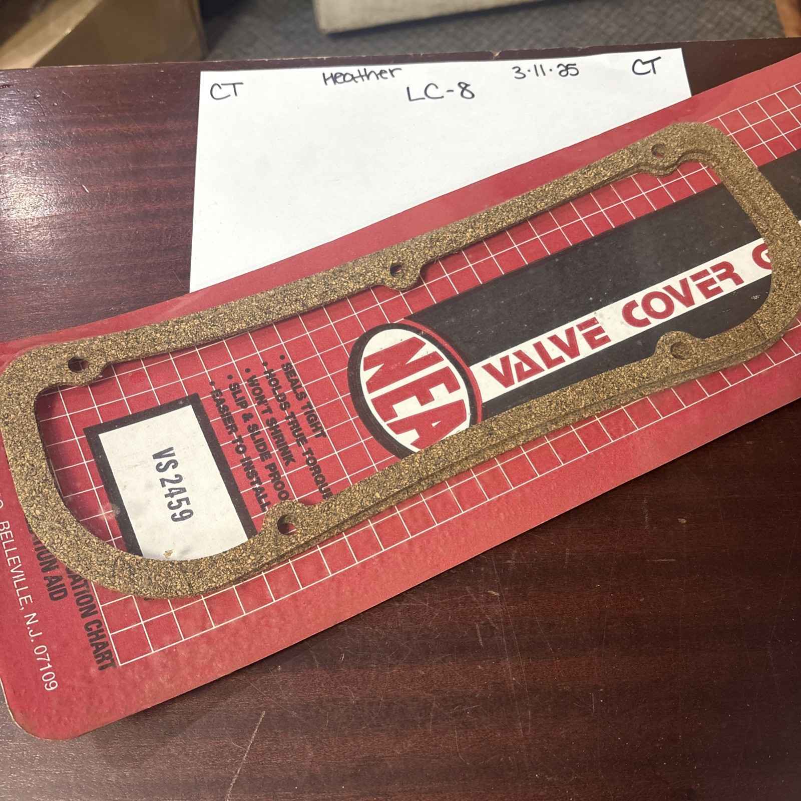 NEA Valve Cover Gasket VS 2459 (VS50212)