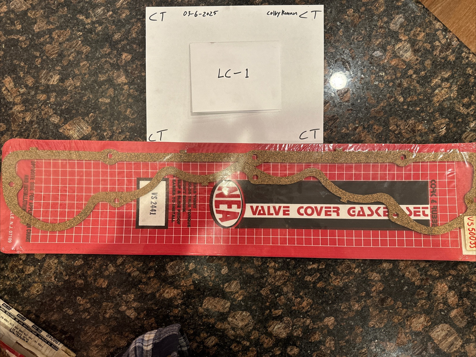 NEA Valve cover Gasket VS 2441 (50033) - Image 3