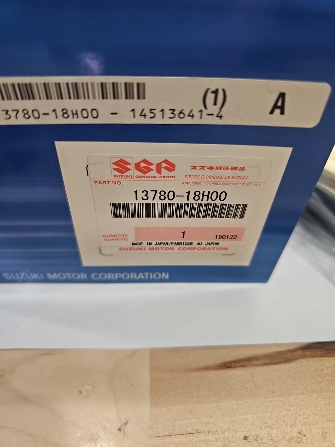 NEW 2007 - 2009 SUZUKI BANDIT GSF 1250 S GENUINE AIR FILTER CLEANER 13780-18H00 - Image 4