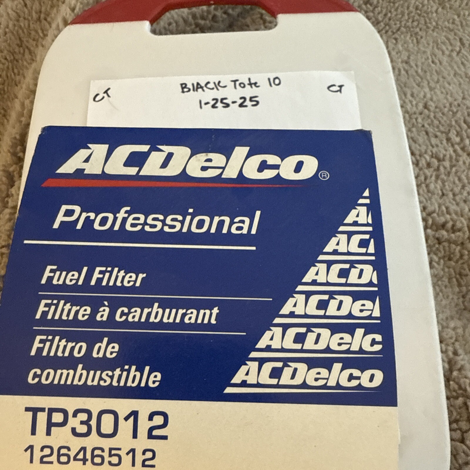NEW AC DELCO DIESEL FUEL FILTER TP3018 TP3012 12664429 12633243 NEW DURAMAX