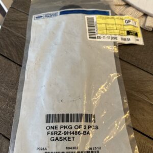 NEW FORD MOTOR COMPANY SERVICE PARTS GASKET OEM PART NO. F5RZ-9H486-BA
