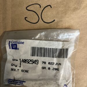 NEW GENUINE GM GENERAL MOTORS OEM BOLT / SCREW PART NO. 14092949 NOS