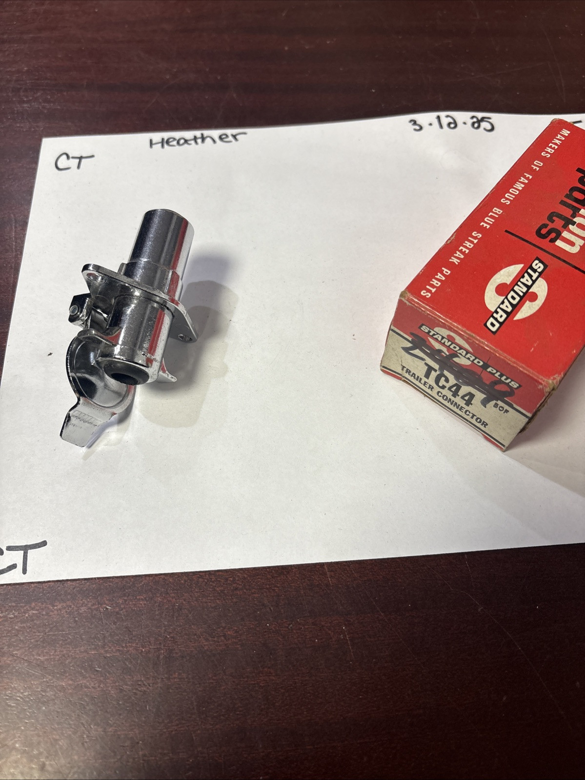 NEW GENUINE STANDARD PLUS TC44 Motor Trailer Towing Harness Adapter