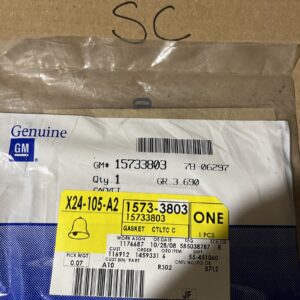 NEW GM OEM EXHAUST- MUFFLER W/TPIPE GASKET- GENERAL MOTORS GMC 15733803