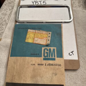 NEW NOS OEM 1975 1976 1977 1978 CHEVROLET GMC TRUCK PARK LIGHT TRIM BEZEL