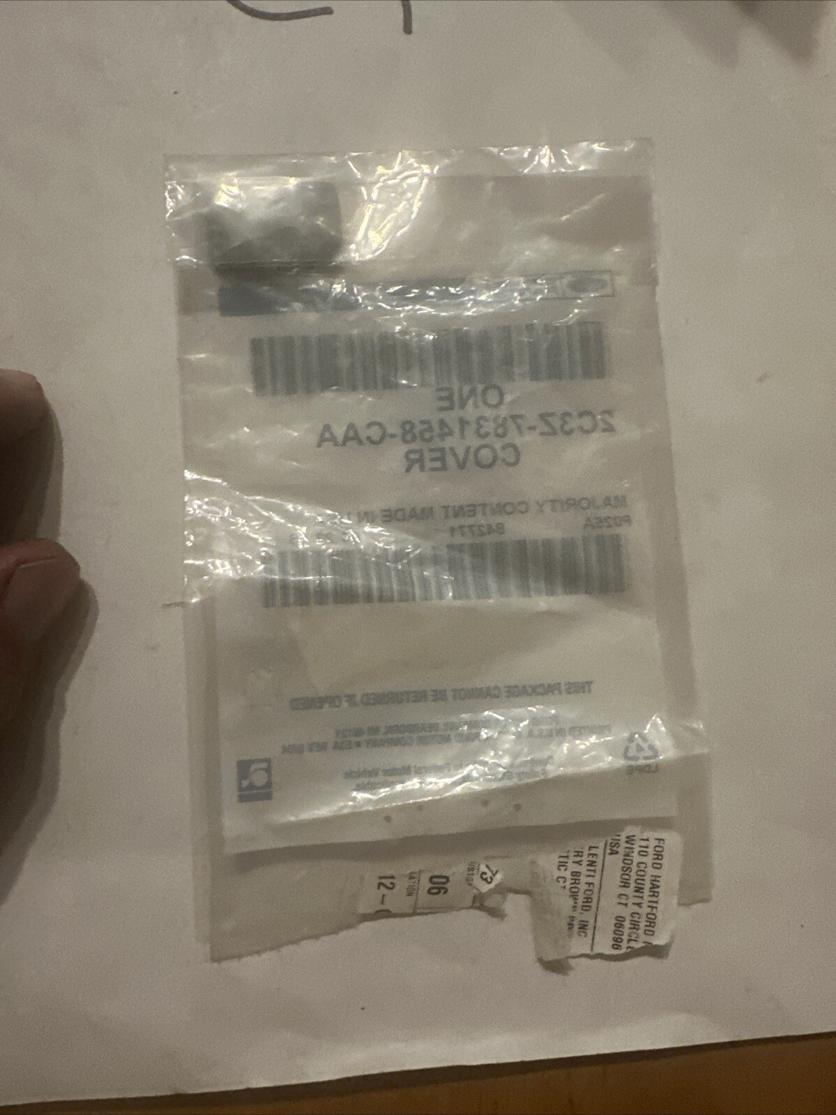 NEW OEM Ford 2002-2014 E-Series Excursion Door Pull Handle Cap 2C3Z-7831458-CAA - Image 3