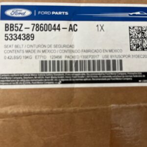 NEW OEM Ford 2016-2019 Explorer Seat Belt Buckle Receptacle End BB5Z-7860044-AC