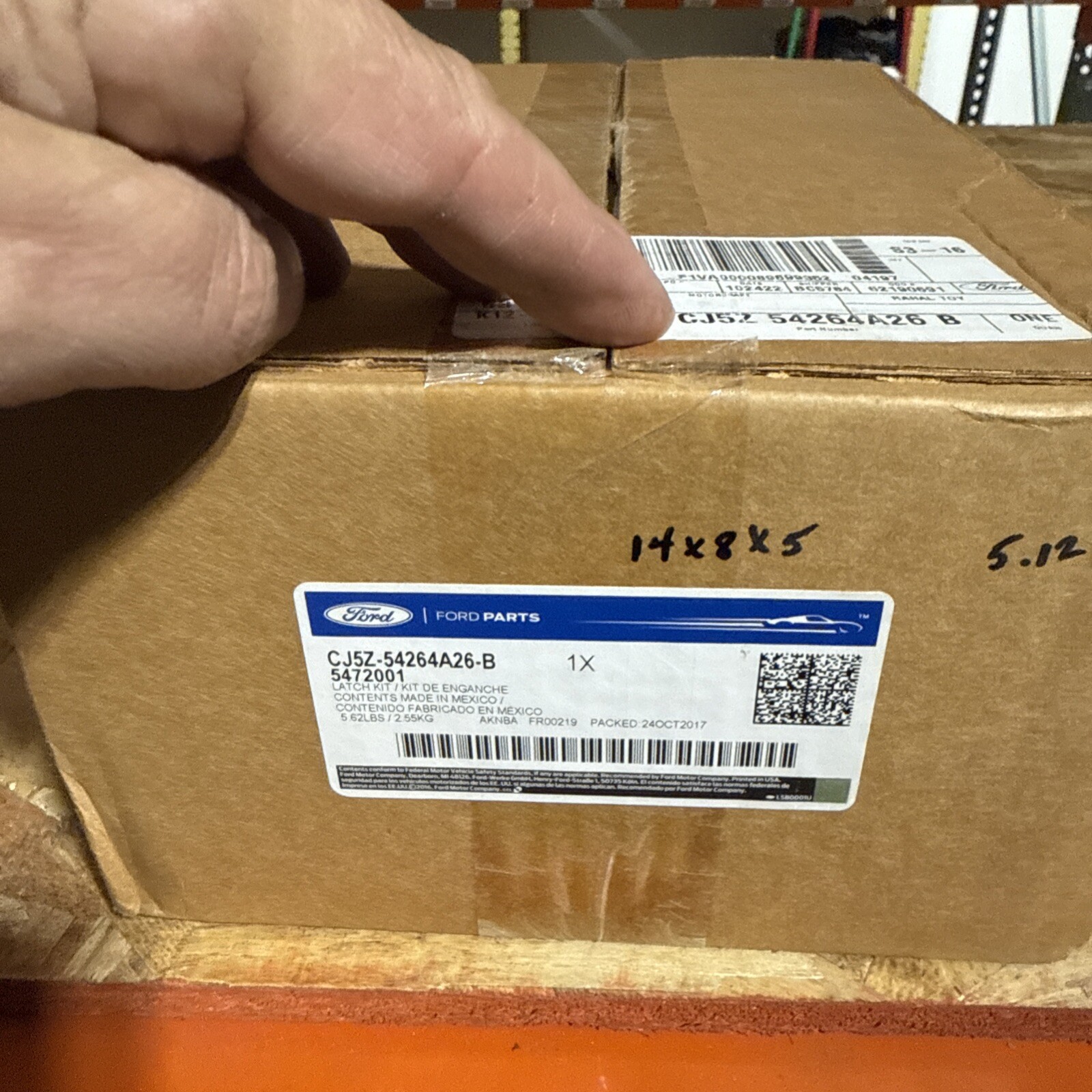 NEW OEM Ford Door Latch Repair Kit Set of 4 CJ5Z-54264A26-B AKF0924