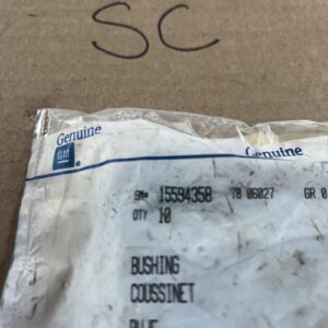 NEW OEM GENUINE GM BUSHING 15594358 (sold Individually)