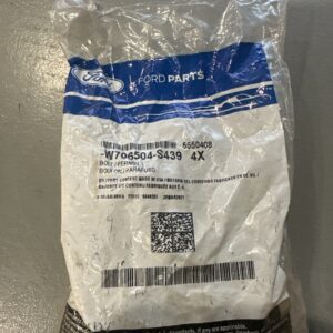 NEW (Pack of 4) OEM Genuine Ford W706504-S439 Bolt