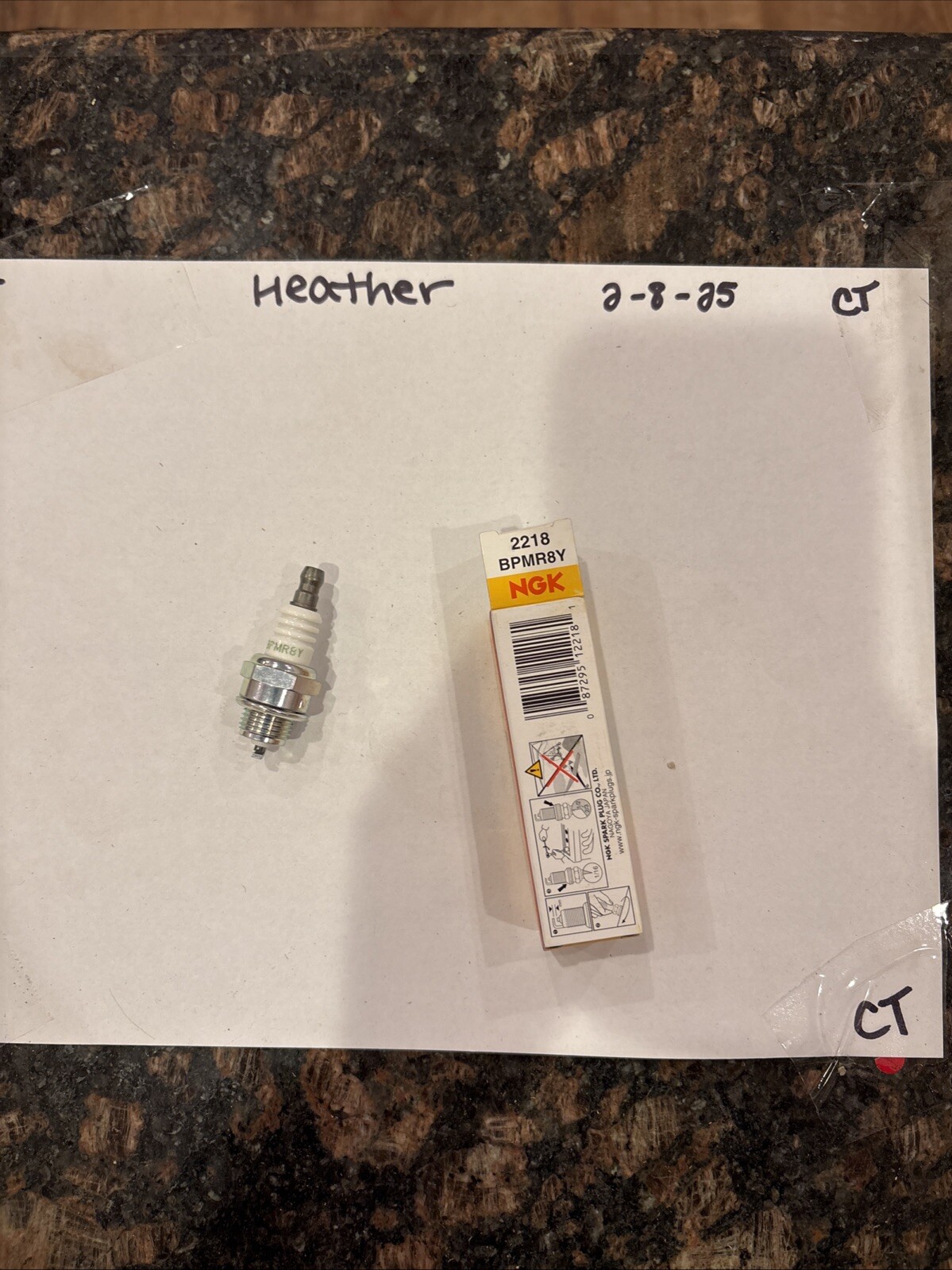 NGK Genuine OEM Spark Plug, BPMR8Y 2218