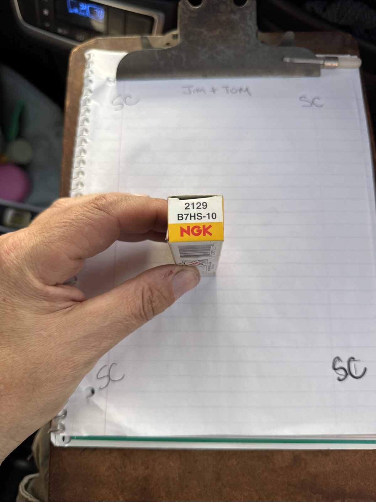 NGK OEM Standard Spark Plug # B7HS-10 2129