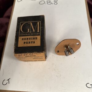 NOS 1963-64 Chevrolet Blower motor Resistor 3827242