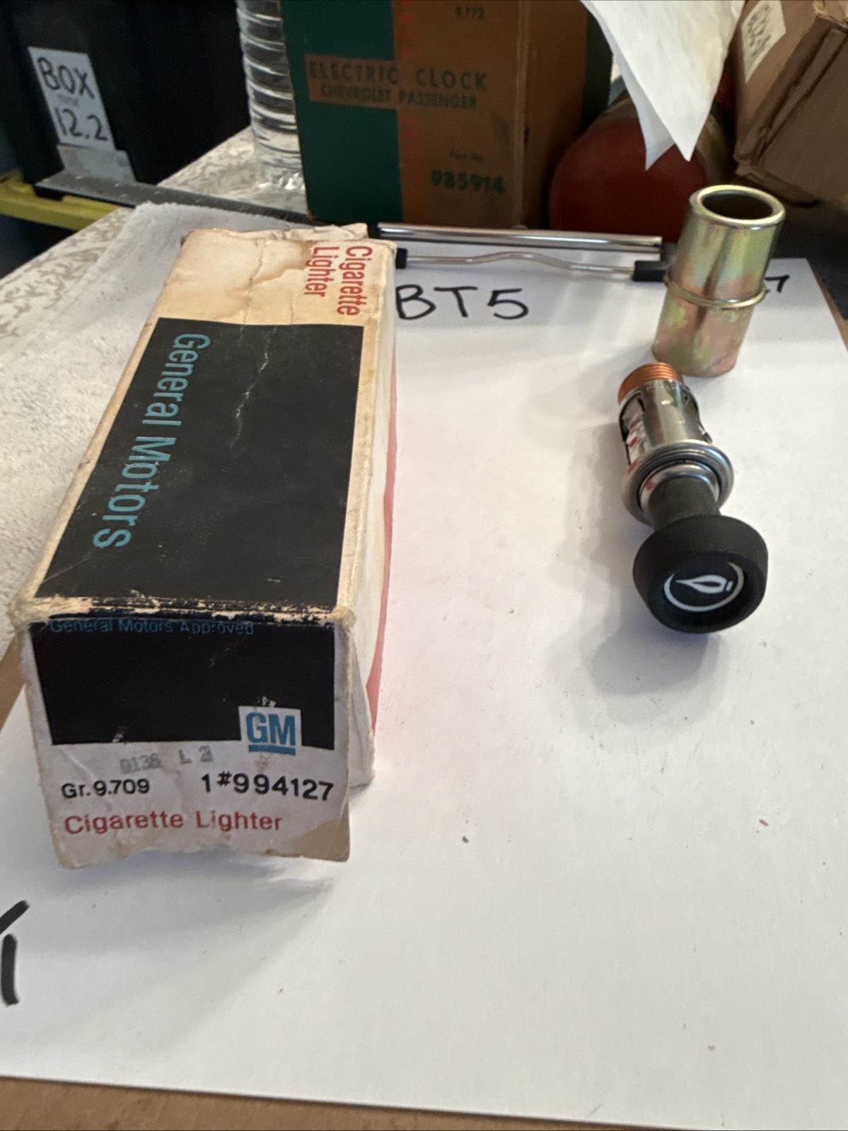 NOS 73 74 75 76 77 78 VEGA MONZA PONTIAC BUICK OLDS CIGARETTE LIGHTER PKG GM - Image 3