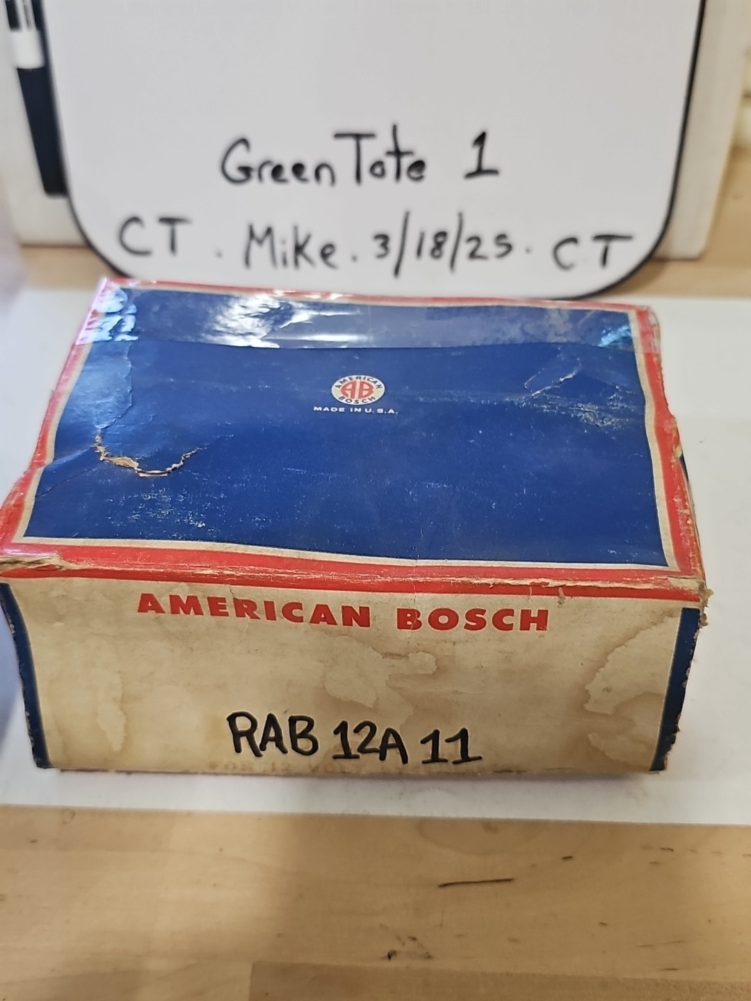 NOS American Bosch Voltage Regulator RAB 12A 11 - Image 4