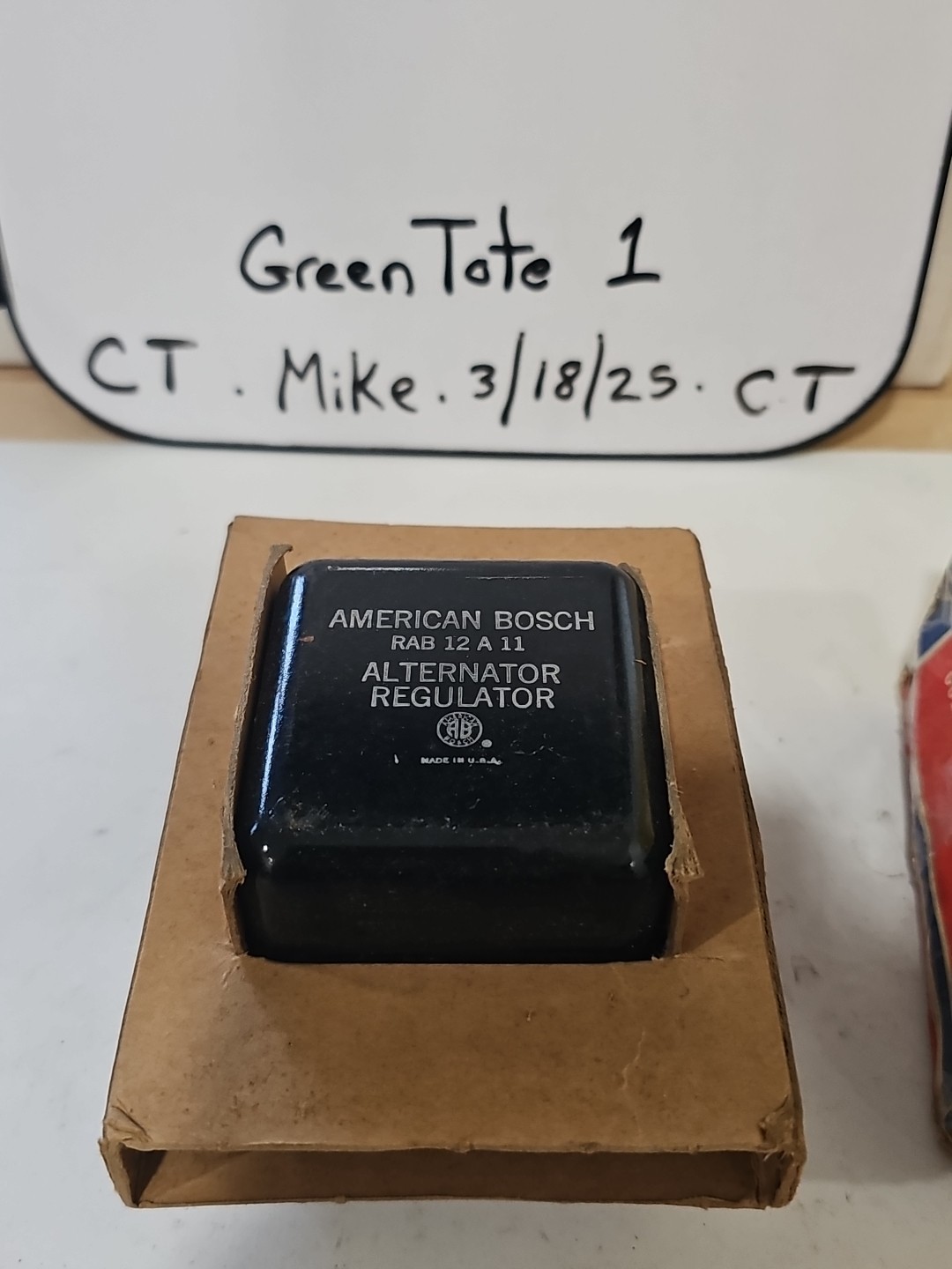 NOS American Bosch Voltage Regulator RAB 12A 11