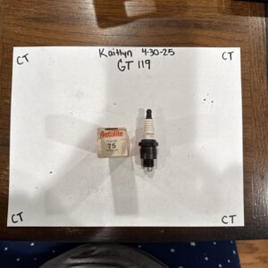 NOS Autolite Spark Plug No. 75 Regular