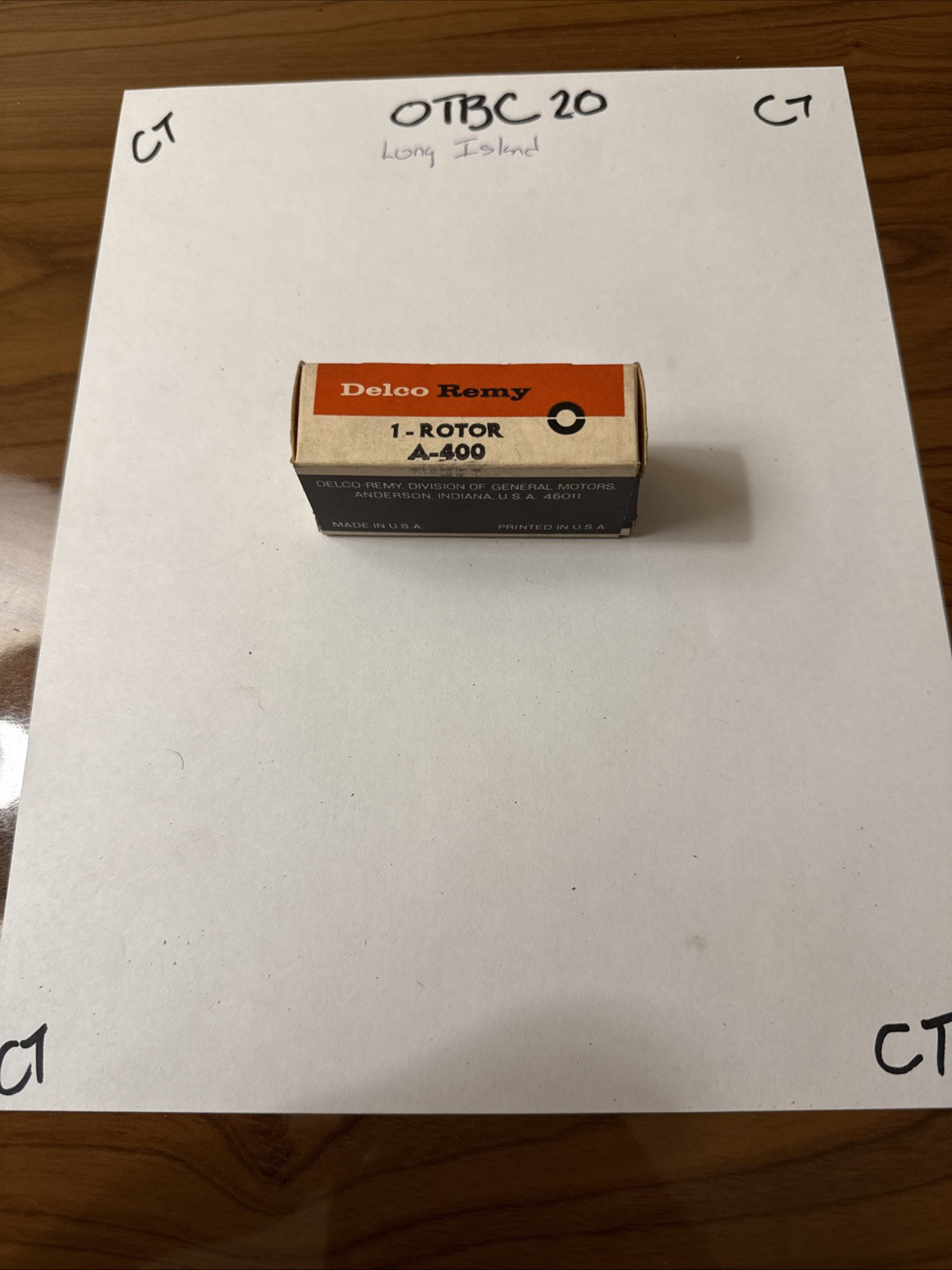 NOS Delco A-400 Rotor Nos Genuine Gm