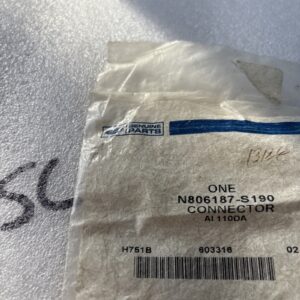 NOS GENUINE FORD FUEL CONNECTOR ASSY 1983-2004 N806187-S190 BRONCO E SERIES