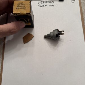 NOS GM 1998710 SWITCH; WINDSHIELD WIPER 1959; LESABRE & INVICTA - WITH