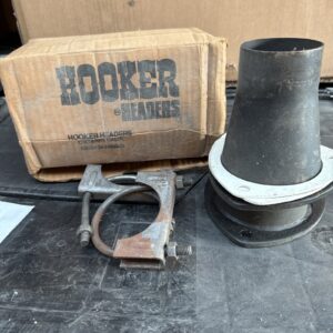 NOS HOOKER HEADER 3-1/2" 3 BOLT REDUCER FLANGES IMCA 11035HKR BBC SBC BIG BLOCK