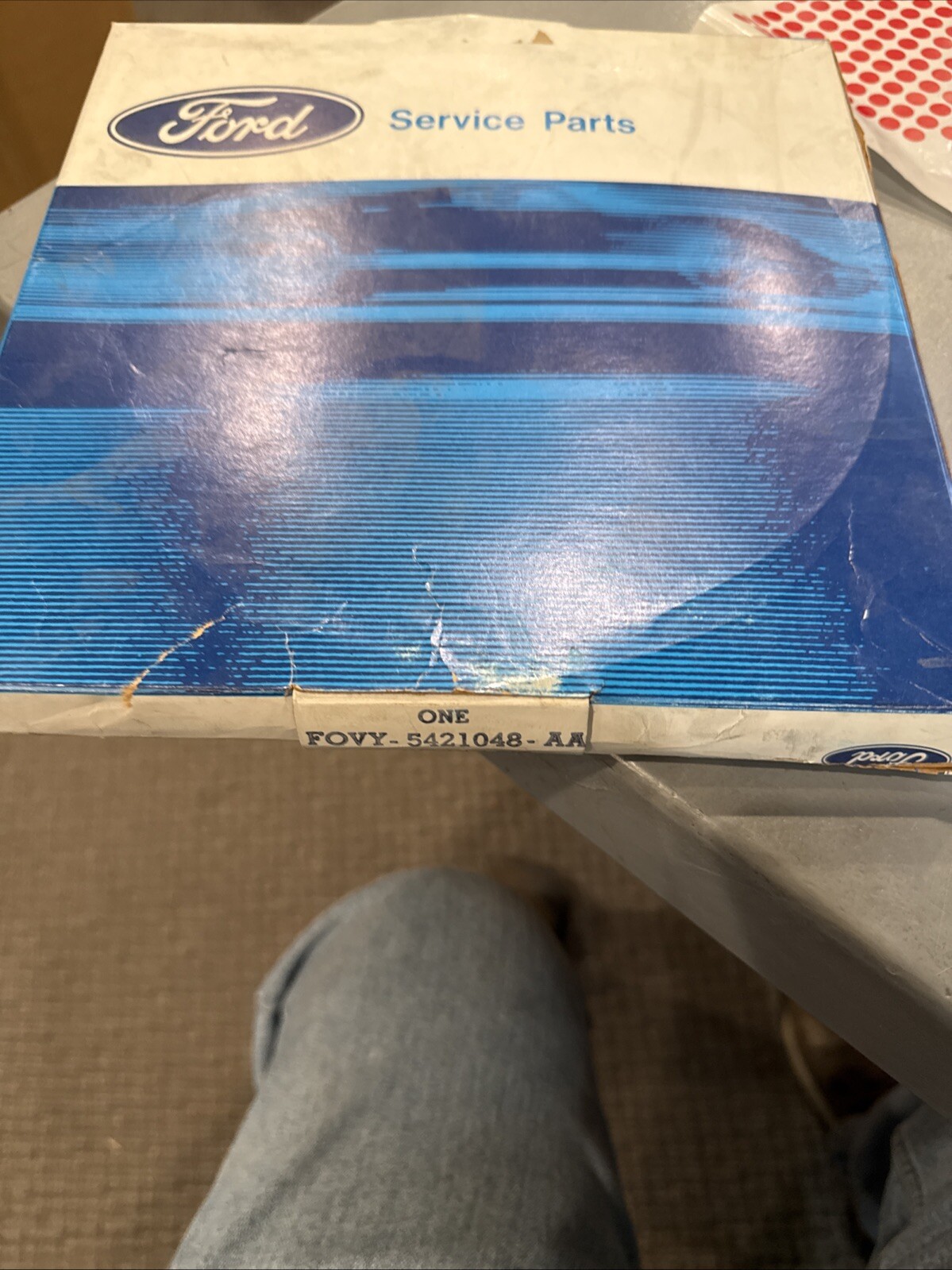 NOS LINCOLN 90,91 TOWN CAR side molding 43" ORIGINAL FORD F0VY-5421048-AA - Image 4