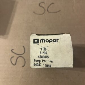 NOS Mopar 87-93 Chrysler Dodge Plymouth Windshield Washer Pump 4389015 (NOS)