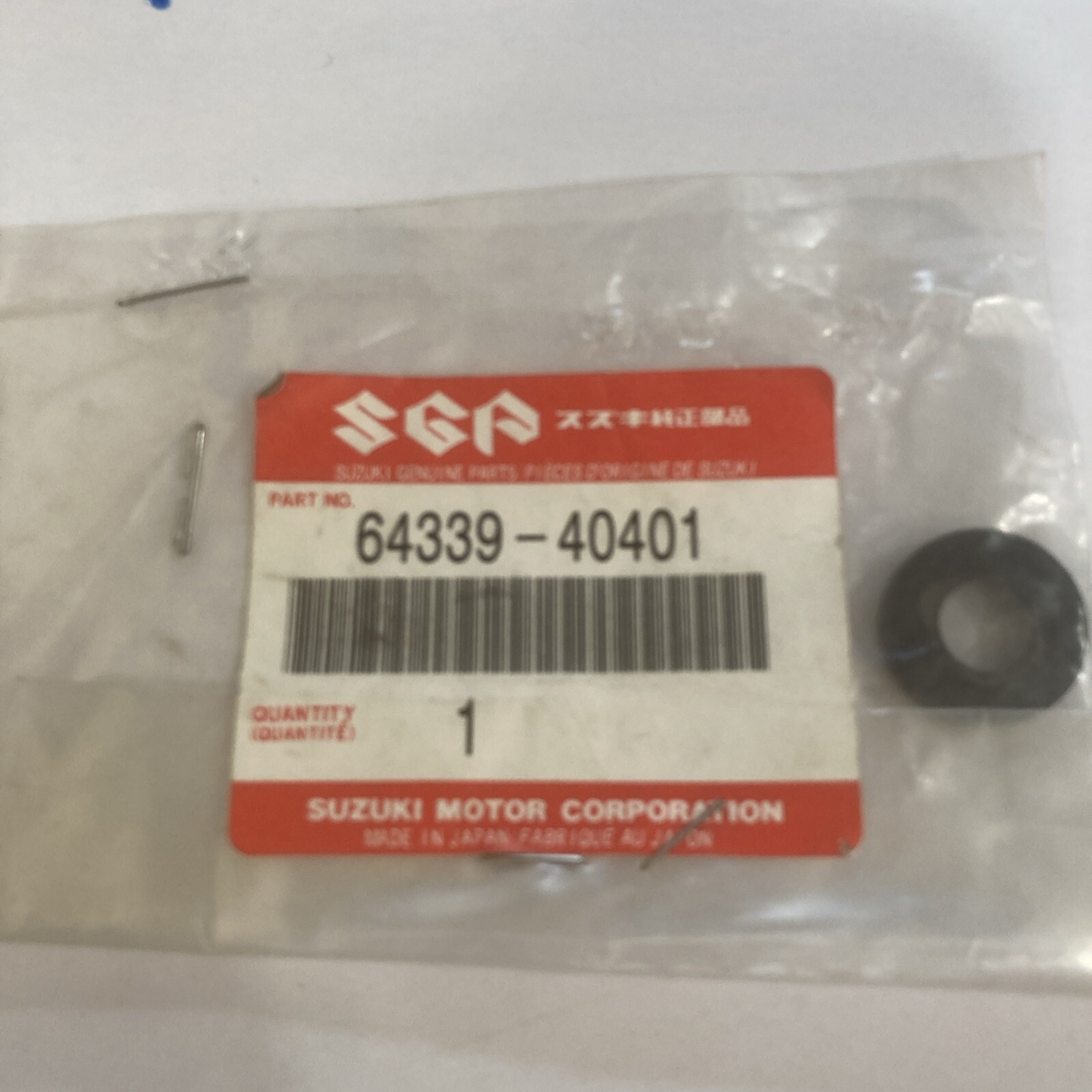 NOS SUZUKI RM250 DUST SEAL TORQUE OEM 64339-40400 SUPERSEDED 64339-40401 - Image 3