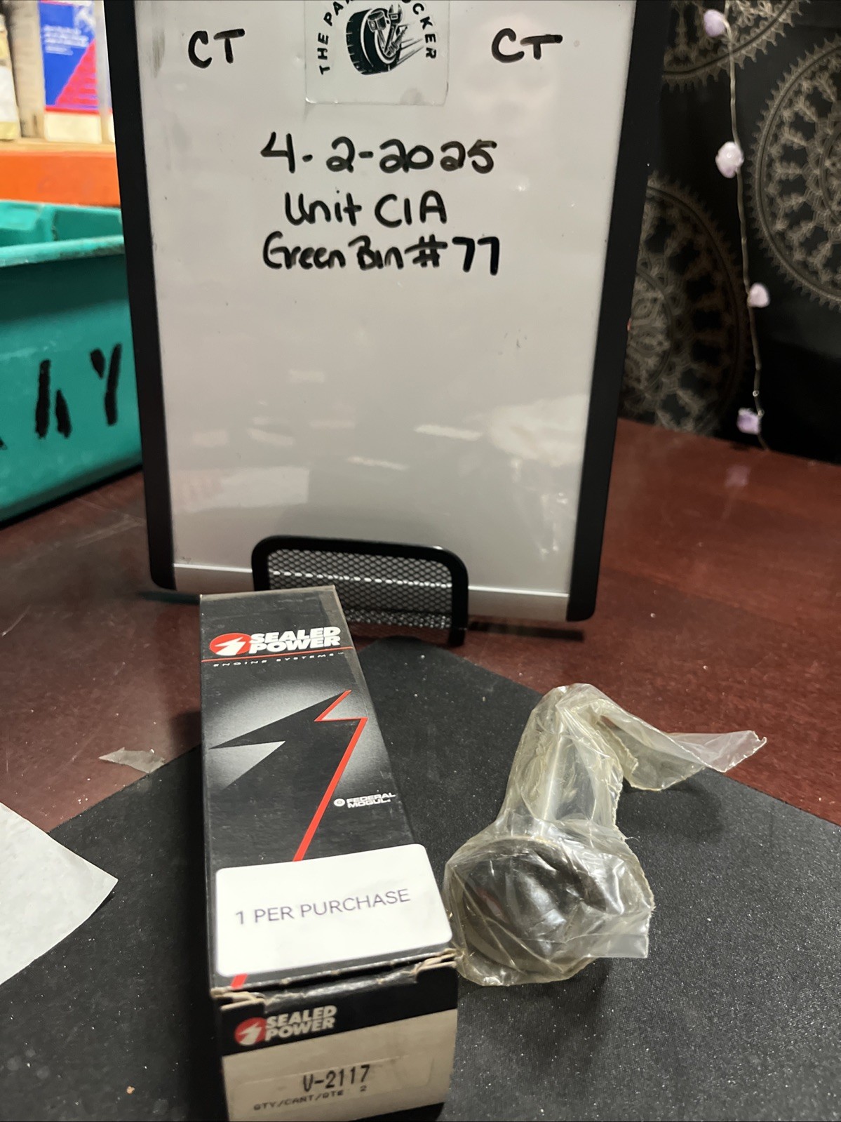 NOS Sealed Power Engine Intake Valve V-2117 1 Per Purchase