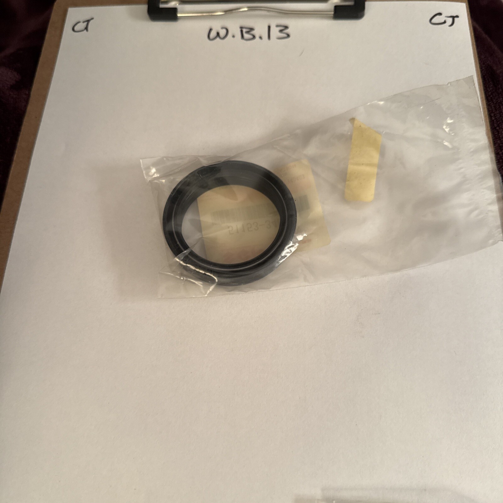 NOS Suzuki OEM Oil Seal 1997-2000 GSX-R600 51153-34E00 - Image 3