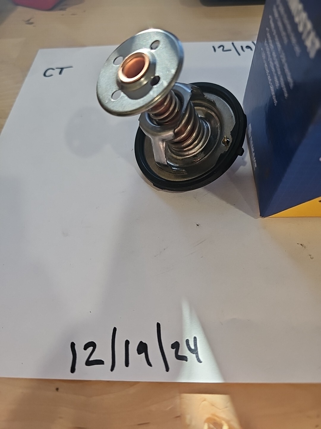 Napa Engine Coolant Thermostat 506-186 - Image 3