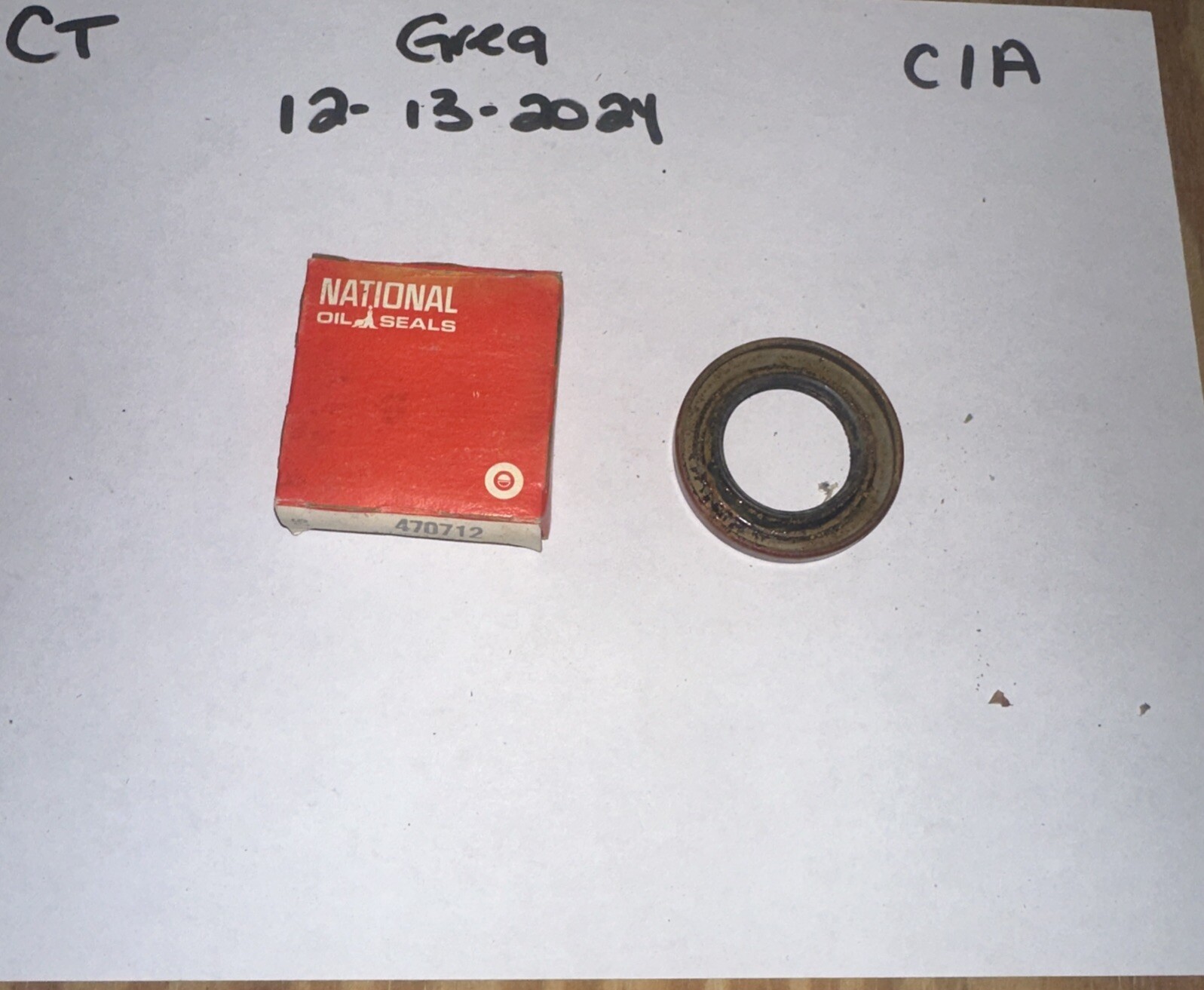 National Oil Seal 470712