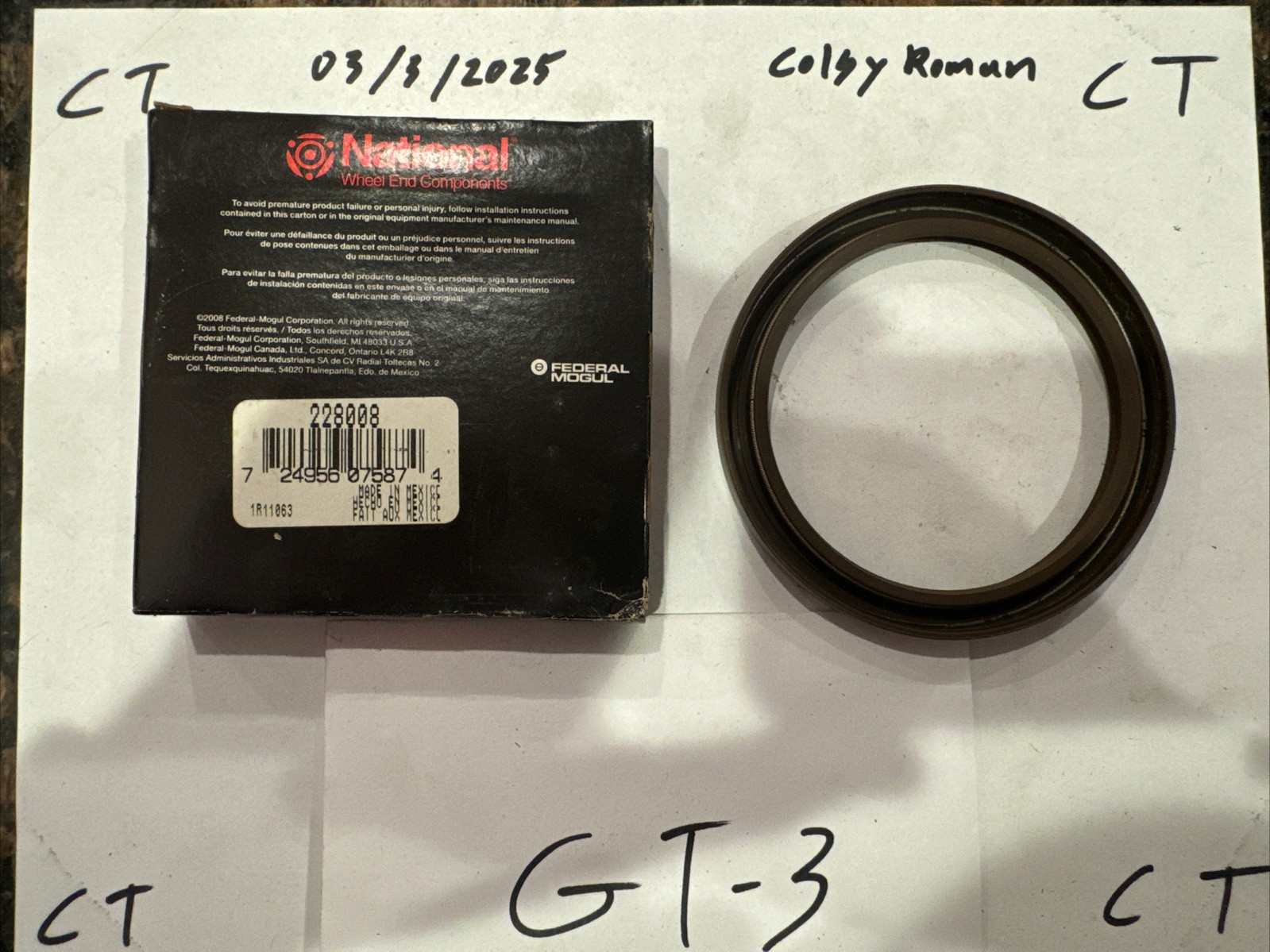 National wheel End Components 228008 - Image 3