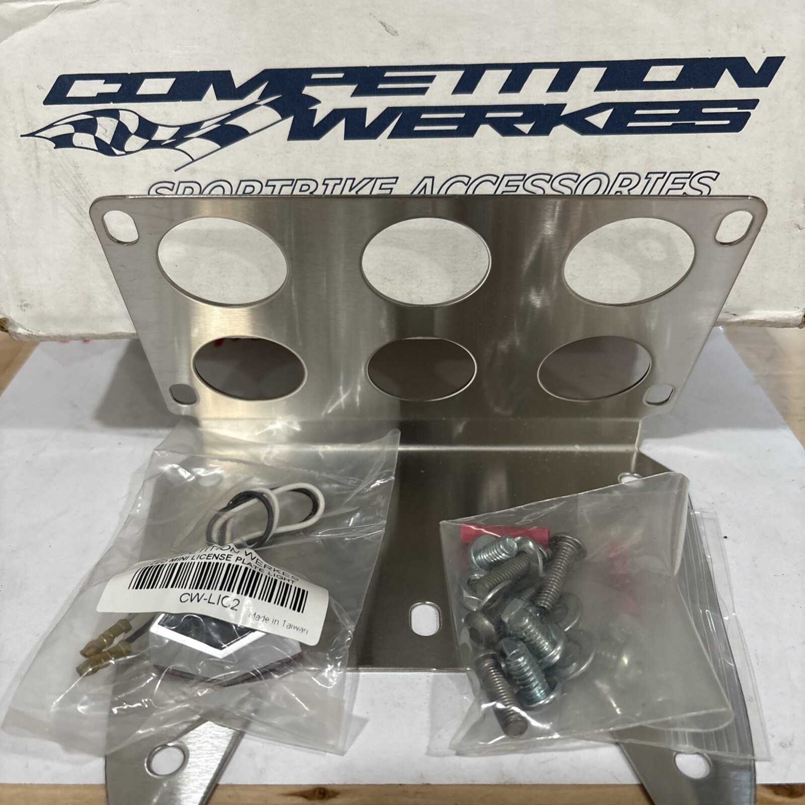 New Competition Werkes LED Mini License Plate Light + Fender Eliminator GSXR GSX - Image 3