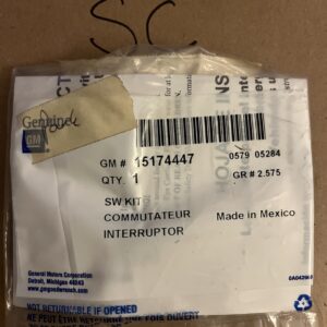 New GM Hazard Warning Switch 15174447